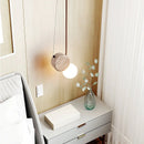 Travertine Tranquil Glow Pendant Lamp
