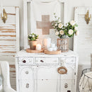 Fluted Wooden Display Trays, Set of Two by Decor Steals