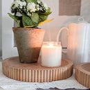 Fluted Wooden Display Trays, Set of Two by Decor Steals