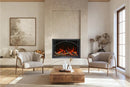 Amantii Traditional Lumina 33-Inch Built-In Indoor/Outdoor Smart Electric Firebox Insert