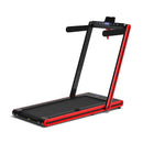 2-in-1 Folding Treadmill with Dual LED Display by LJGDeals