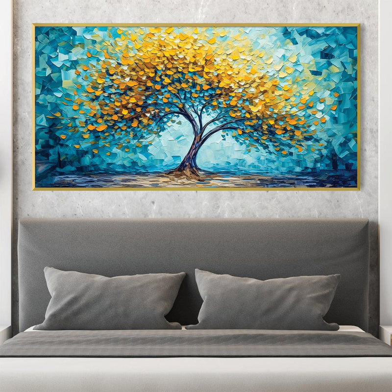 Tree in the Blue Canvas