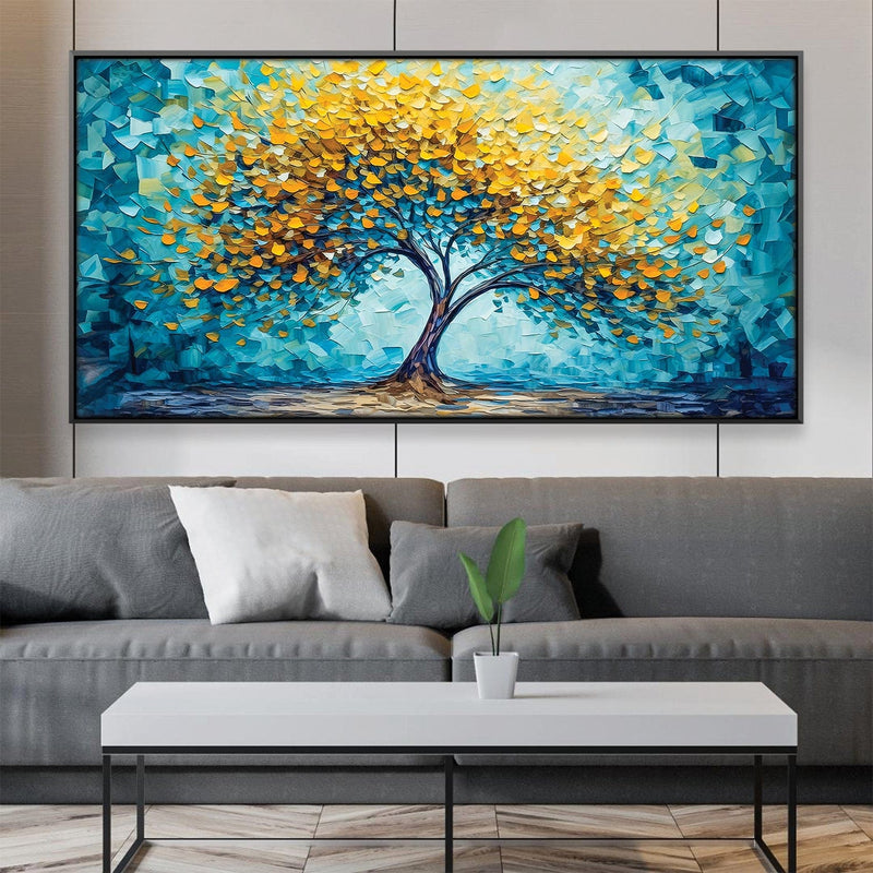 Tree in the Blue Canvas