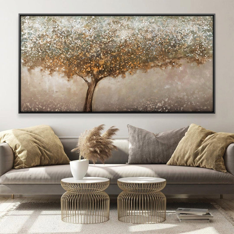 Tree in the Paint Canvas