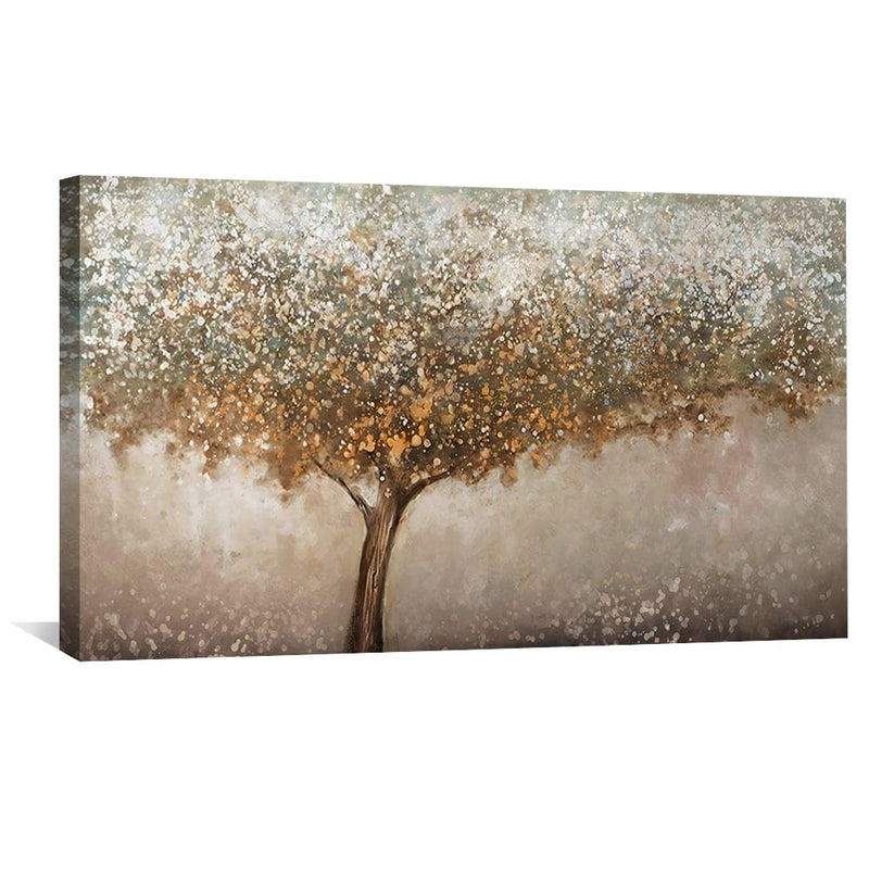 Tree in the Paint Canvas