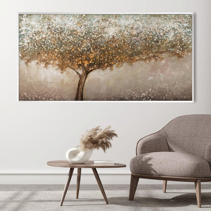 Tree in the Paint Canvas