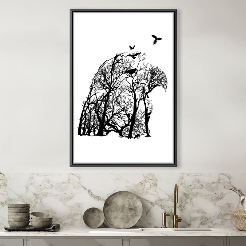 Tree of Illusion Eagle Canvas