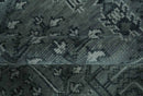 Tree of life Gray, Charcoal and Ivory Hand knotted Traditional Floral 9x12 wool Area Rug by The Rug Decor