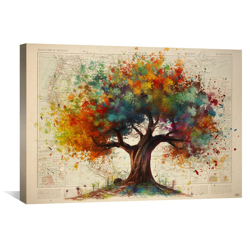 Tree of Life Landscape Canvas