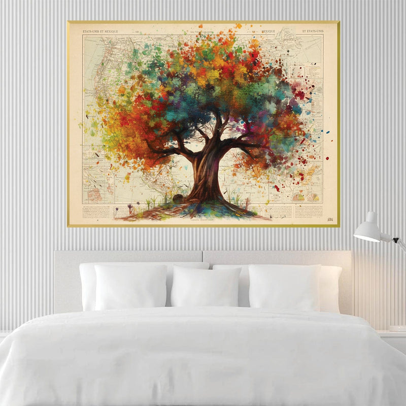 Tree of Life Landscape Canvas