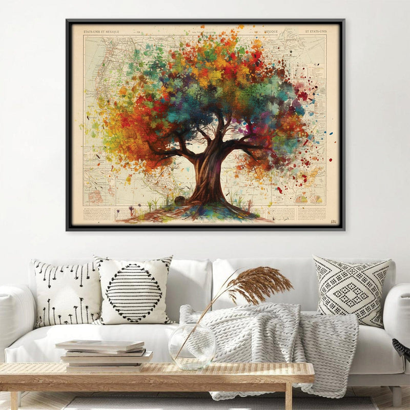 Tree of Life Landscape Canvas