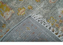 Tree of life Traditional Gray Hand Knotted 2X3 Wool Rug