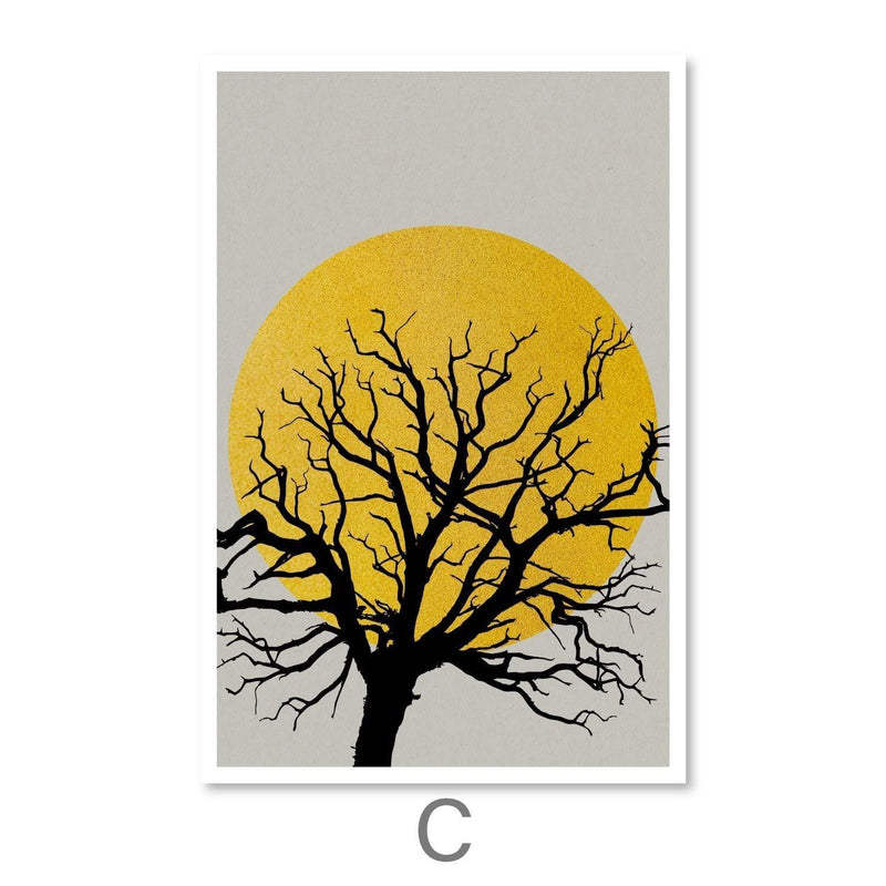 Tree Shadow Canvas