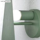GobekUsa Tree Wall Mount Light - Nordic Macaron Style - Green/Grey/White - Bedroom Lighting