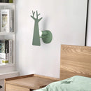 GobekUsa Tree Wall Mount Light - Nordic Macaron Style - Green/Grey/White - Bedroom Lighting