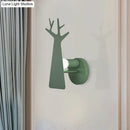 GobekUsa Tree Wall Mount Light - Nordic Macaron Style - Green/Grey/White - Bedroom Lighting