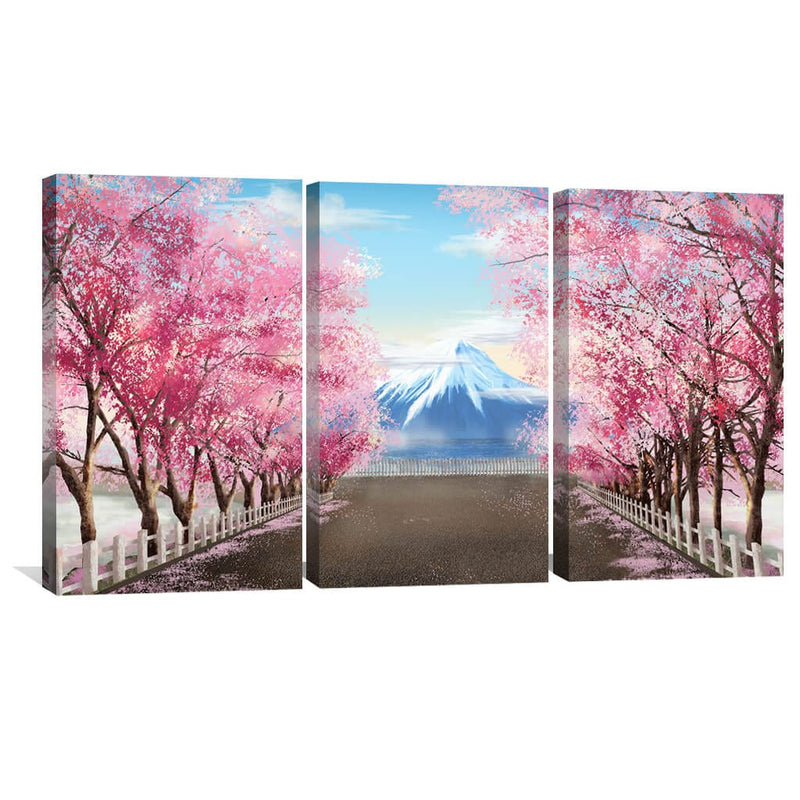 Trees Of Fuji Canvas