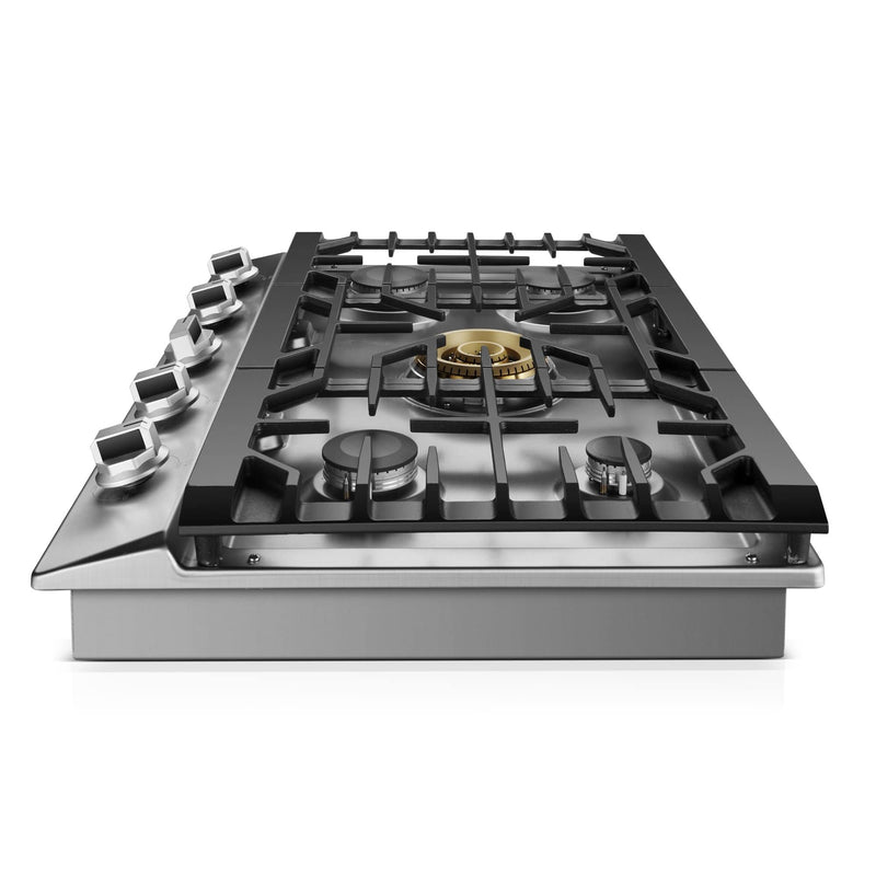 30"/36" Stainless Steel Tri-Ring Gas Cooktop Series | GLS30501 / GLS36502