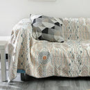 GobekUsa Cotton Sofa Throw Blanket | Four Seasons Gauze Cushion Cover & Bedspread