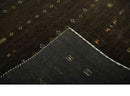 Tribal Design Greenish-Brown Traditional Hand loom 4.6x7 Wool Area Rug by The Rug Decor