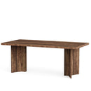 Vintage Executive Desk, 63" Farmhouse Computer Desk Conference Table