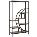 70.9" Tall Plant Stand, 7 Tier Flower Pots Display Rack with 6 Hooks