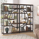 Freestanding Bookshelf, 68.9" Etagere Bookcase with 9 Open Shelves