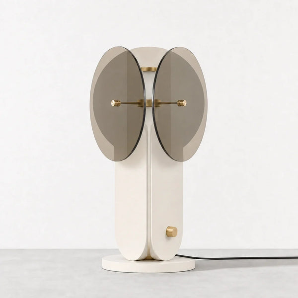 Trilume Smoke Grey Glass Lamp, photo 2 of 4