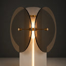 Trilume Smoke Grey Glass Lamp
