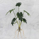 Tropical artificial plant wall set living room decorative foliage by Decorbites