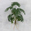Tropical artificial plant wall set living room decorative foliage by Decorbites