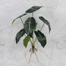 Tropical artificial plant wall set living room decorative foliage by Decorbites