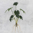 Tropical artificial plant wall set living room decorative foliage by Decorbites