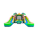 16FT Tropical Bounce House Combo With Double Water Slides (SAK92508) by SAKSBY WHOLESALE