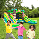 16FT Tropical Bounce House Combo With Double Water Slides (SAK92508) by SAKSBY WHOLESALE