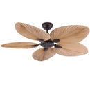 GobekUsa 52 Inch LED Ceiling Fan Without Light Remote Control Reverse Function