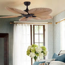 GobekUsa 52 Inch LED Ceiling Fan Without Light Remote Control Reverse Function
