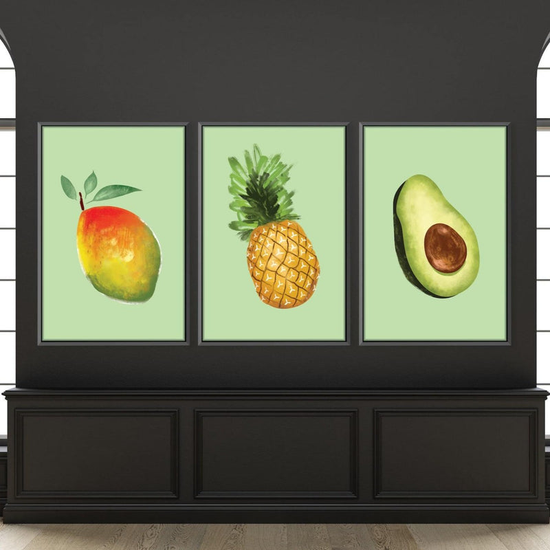 Tropical Fruit Canvas