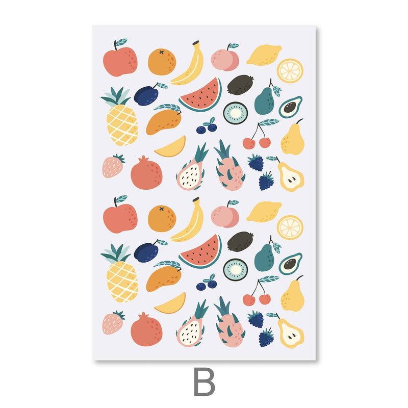 Tropical Fruities Canvas