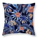 Tropical green leaves decorative cushion cover living room home decor by Decorbites