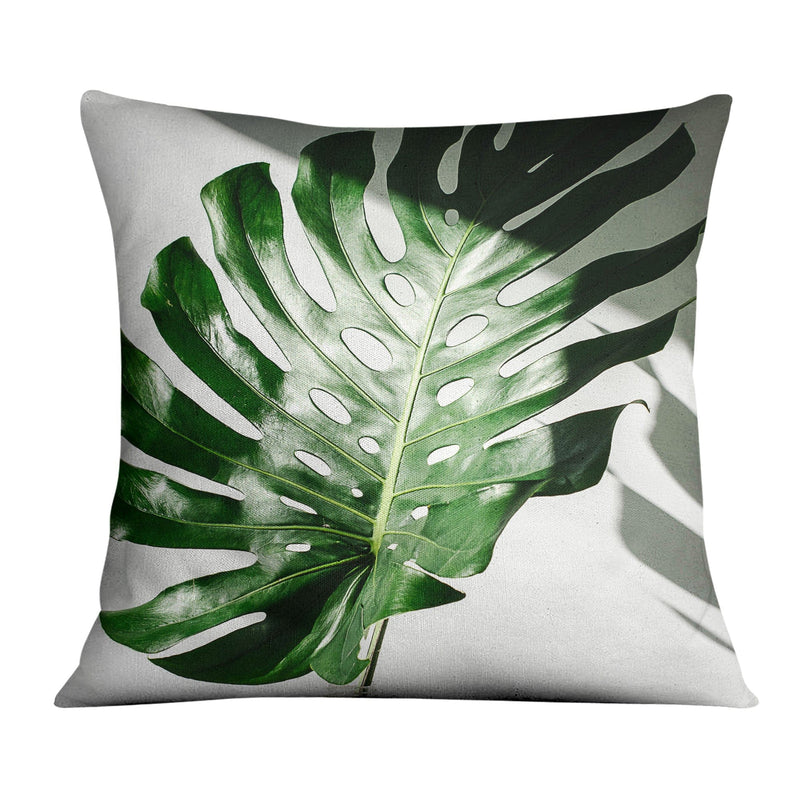 Tropical Leaf A Cushion