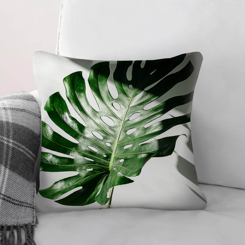 Tropical Leaf A Cushion