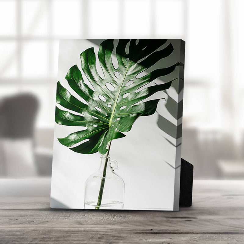 Tropical Leaf A Desktop Canvas