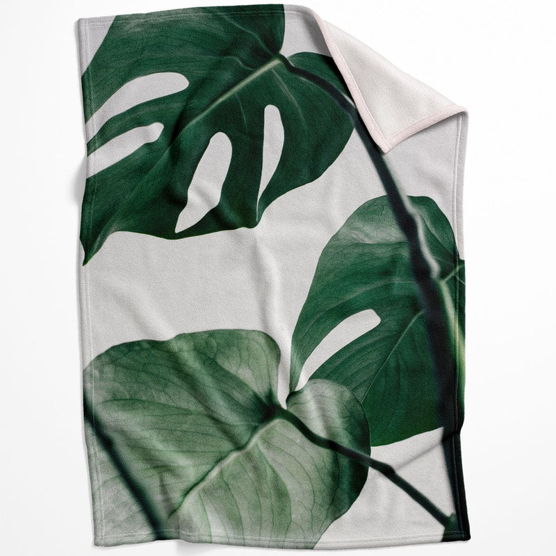 Tropical Leaf C Blanket