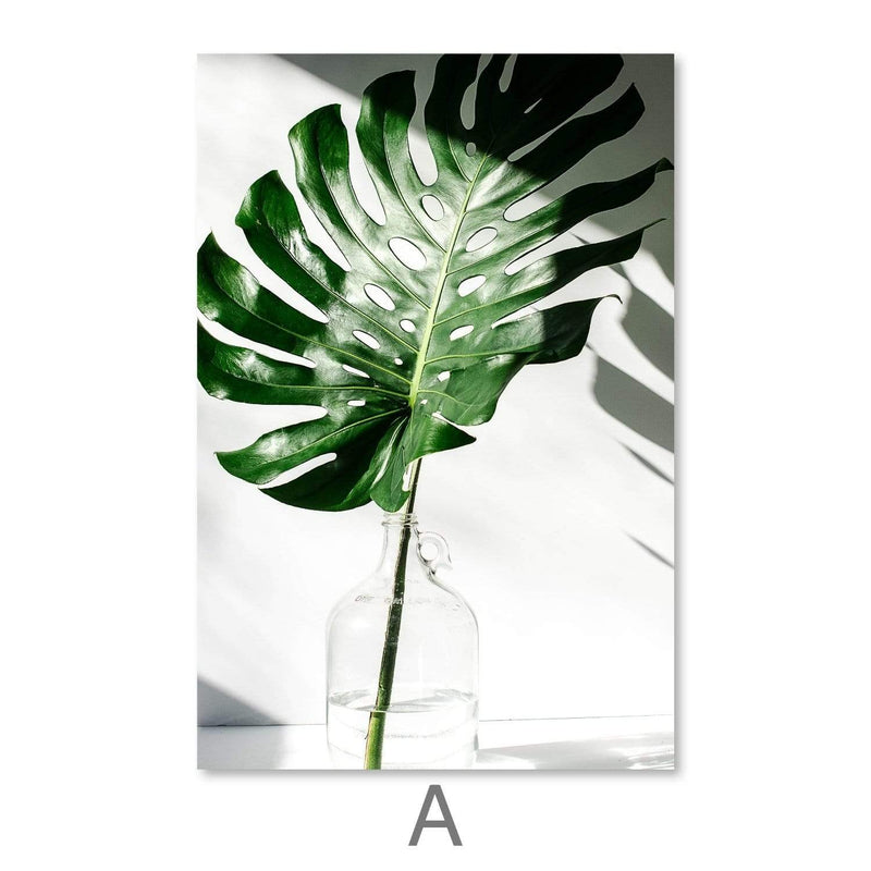 Tropical Leaf Canvas