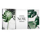 Tropical Leaf Canvas