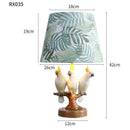 GobekUsa Cartoon Parrot Desk Lamp: Creative Bird Night Light for Children's Room and Study