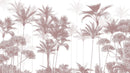 Foggy Palm Forest Wallpaper - Tropical Wallpaper Mural