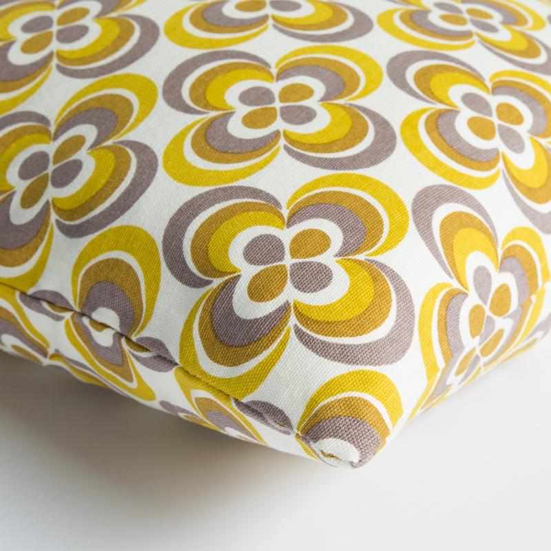 Mander Mustard Pillow Cover