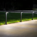 German Osram Pro-Line Bollard Solar Lights® V4 | 100LM | Aluminum / Glass | 2-Pack